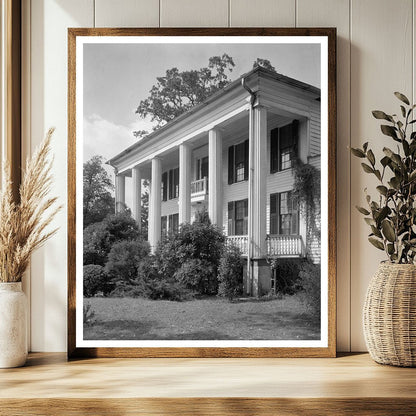 Historic House in Washington, GA - 1953 Photography