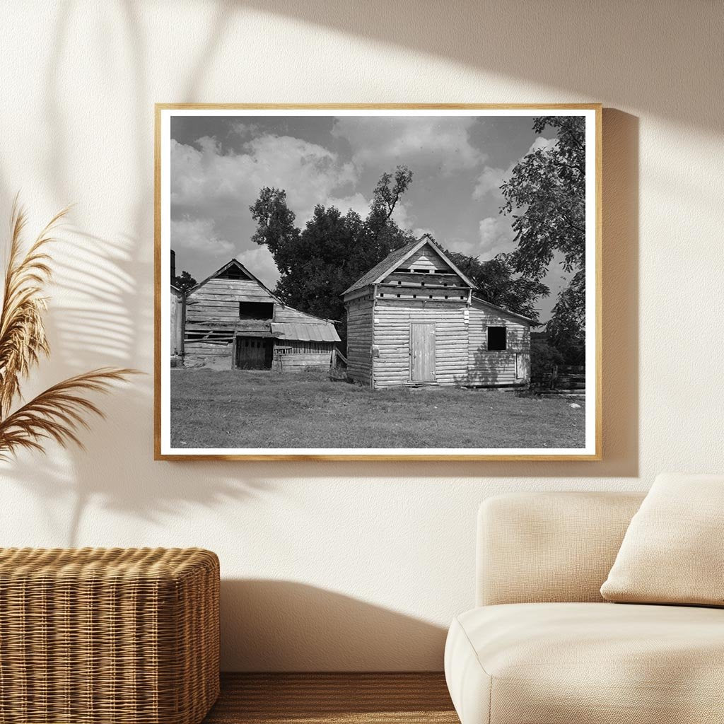 Vintage Architecture Photo, Wilkes County, Georgia, 20th Cen