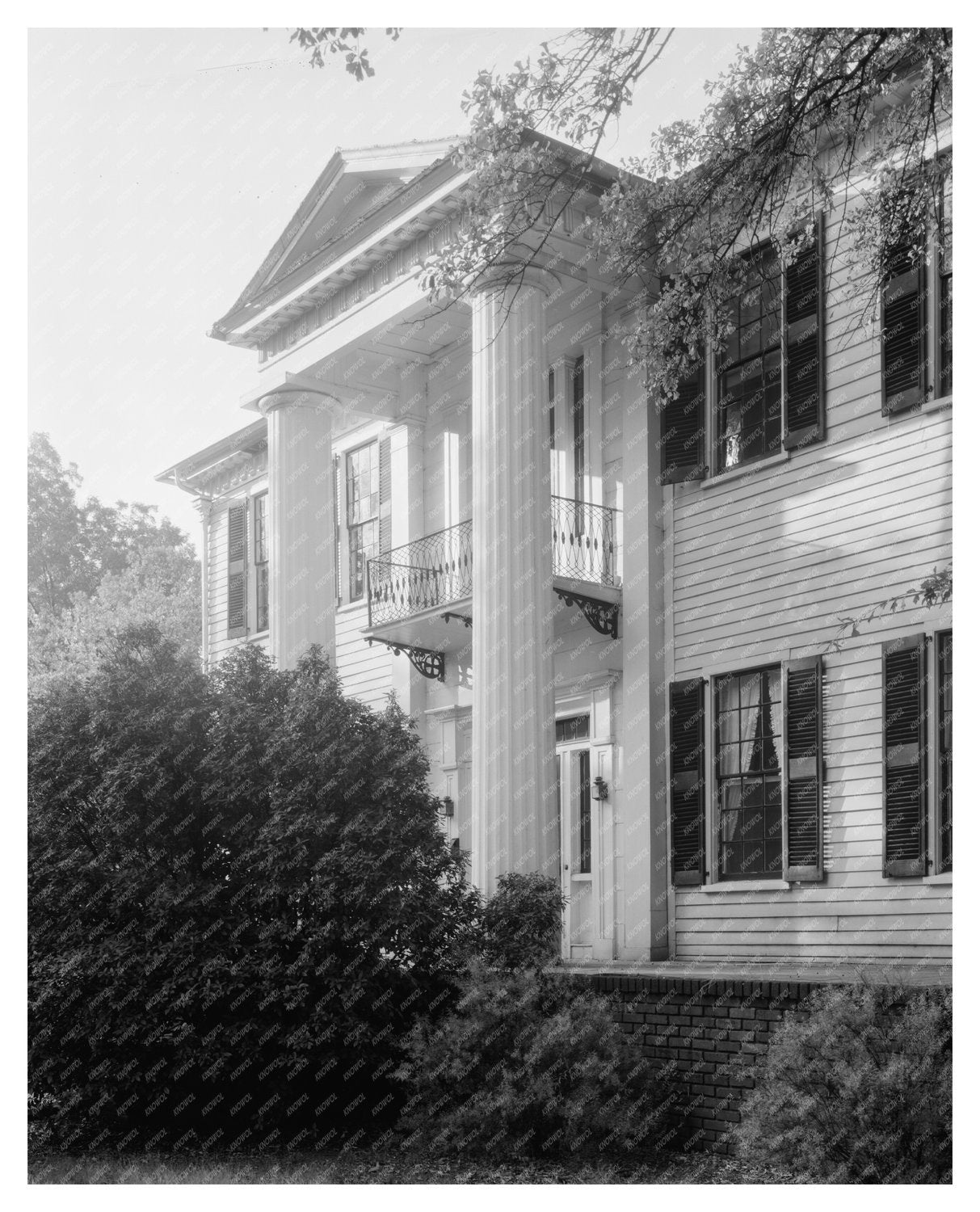 Historic 1820 Building in Washington, GA - Vintage Photo