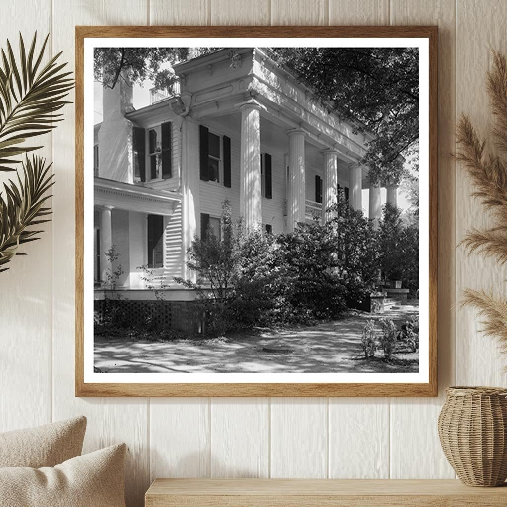 Berry-Hay-Pope House, Washington, GA - Vintage Photo 1900s