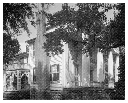 Wilkes County, GA Architecture History Photo, 1953