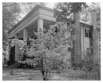 Washington, GA Vintage Architecture Photo from 1953