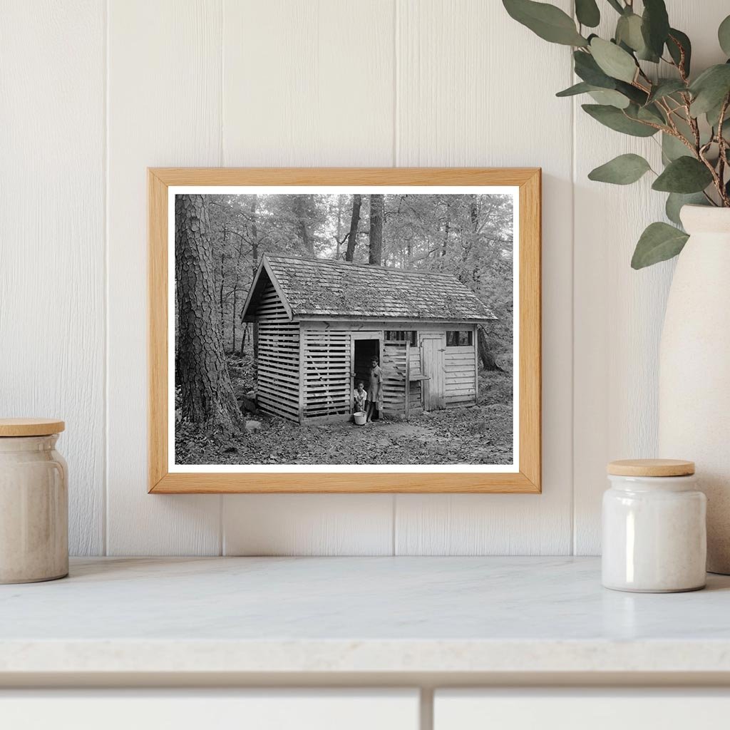 Springhouse in Washington, GA - 1957 Architectural Photo