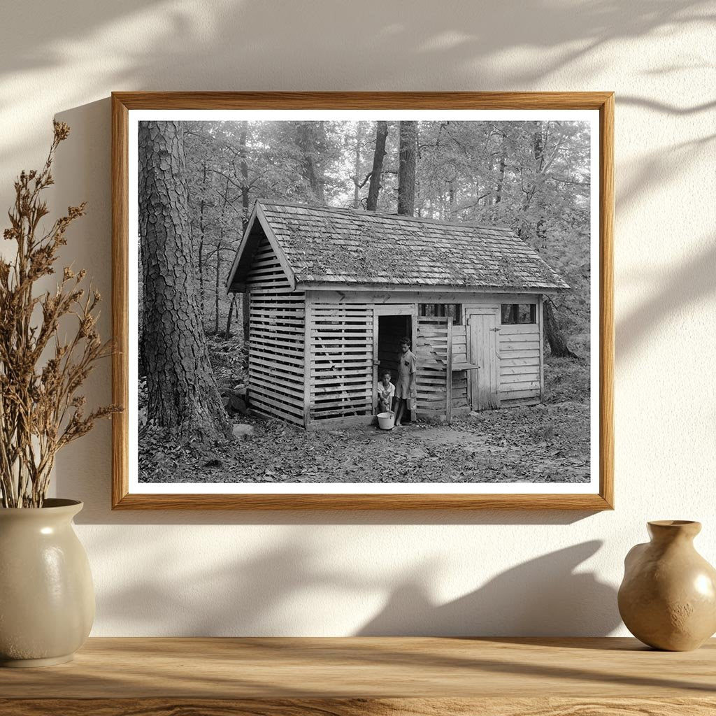 Springhouse in Washington, GA - 1957 Architectural Photo