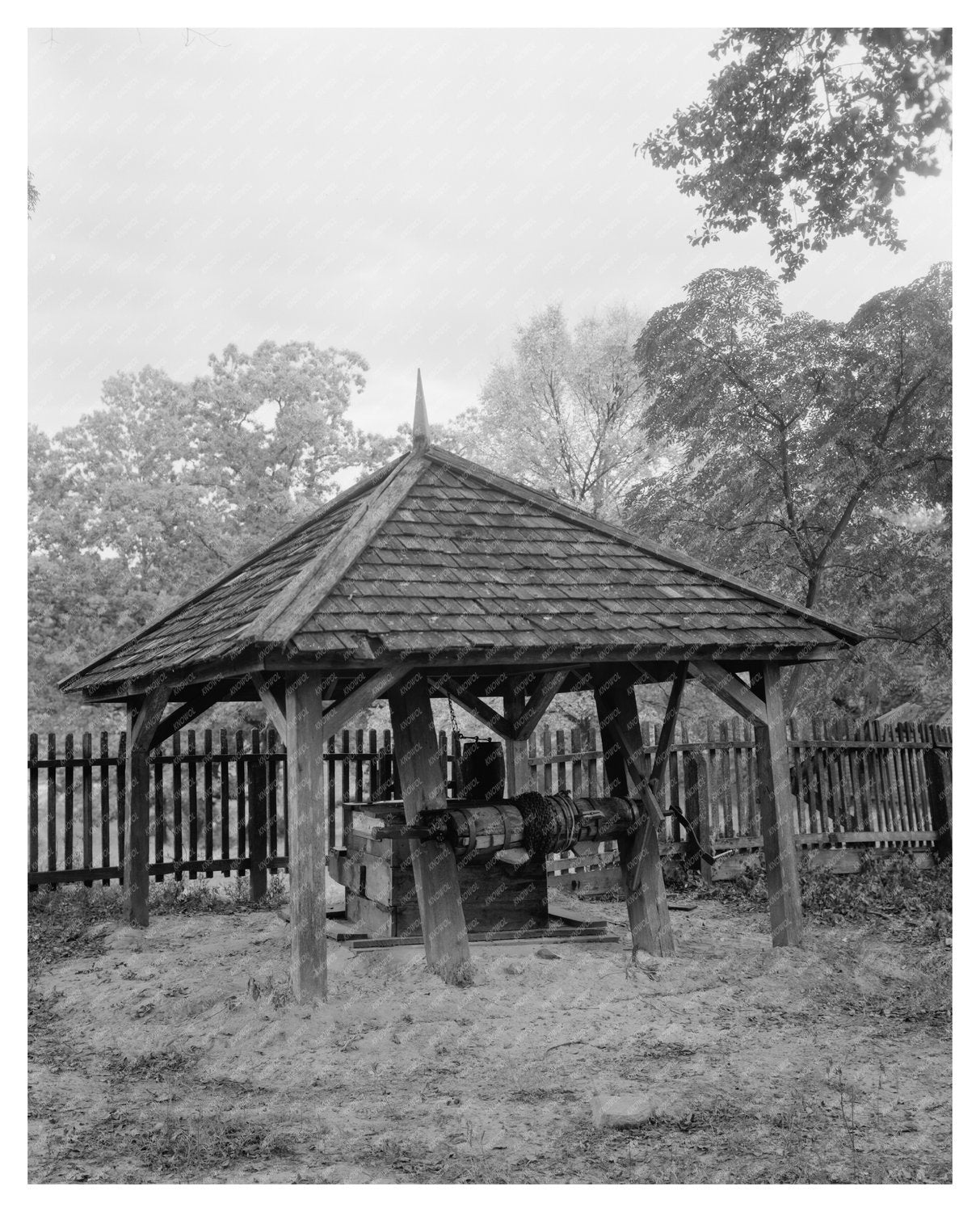 Vintage Washington GA Architecture Photo, Early 20th Century