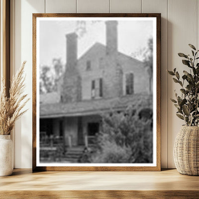 Wilkes County, GA Architecture - Vintage Photo 1900s