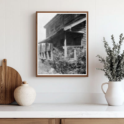 Wilkes County, GA Vintage Architecture Photo, 20th Century