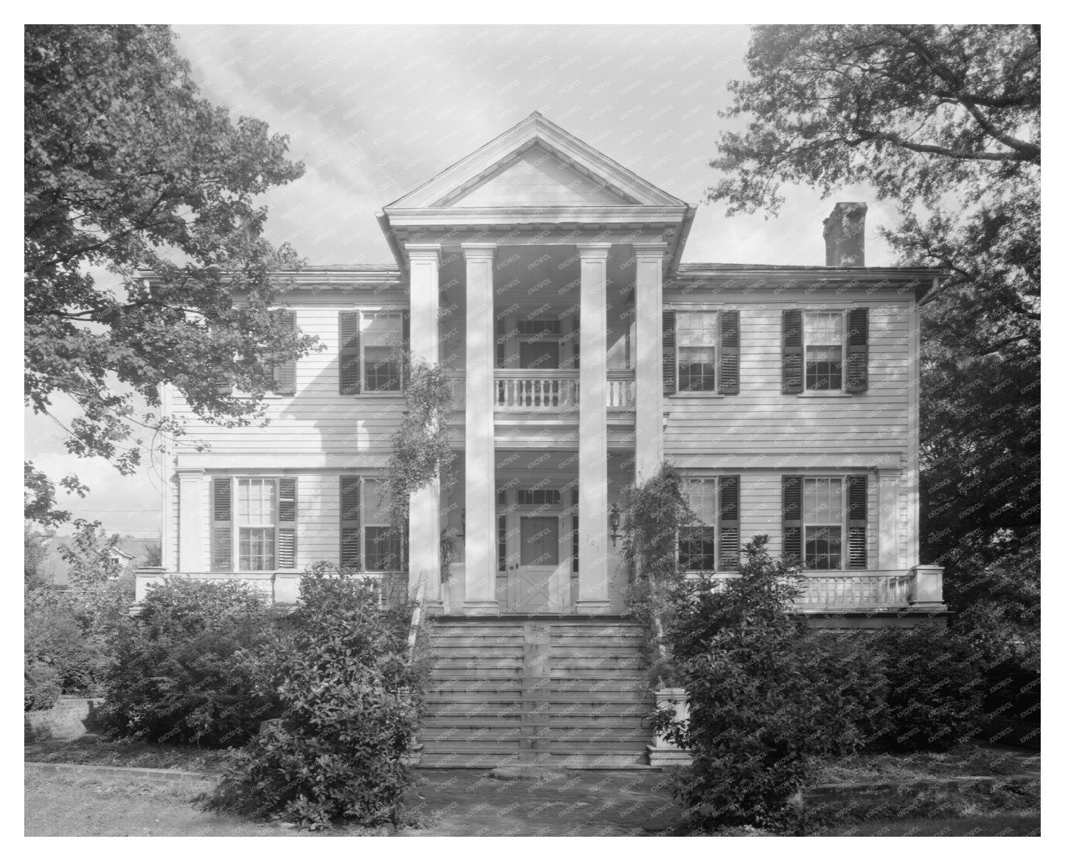 Vintage Architecture in Wilkes County, Georgia, 1930s