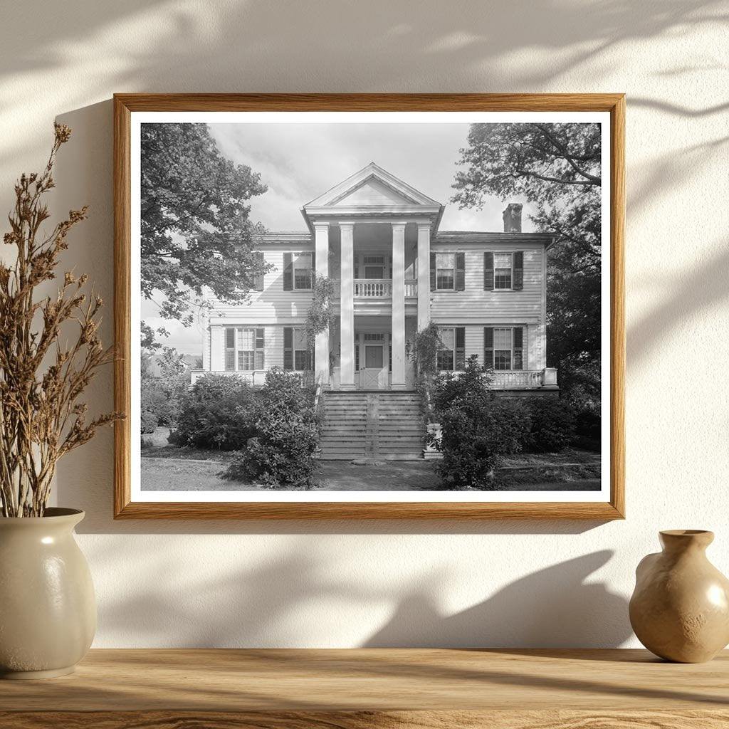 Vintage Architecture in Wilkes County, Georgia, 1930s