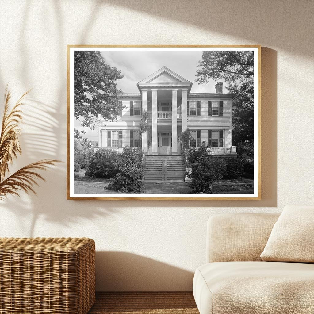 Vintage Architecture in Wilkes County, Georgia, 1930s