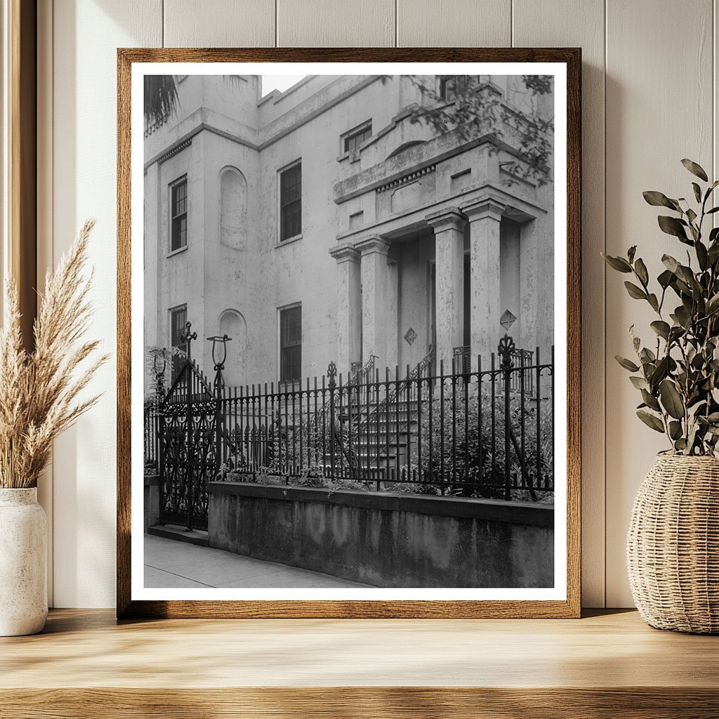 Vintage Savannah Architecture 1900s - Chatham County