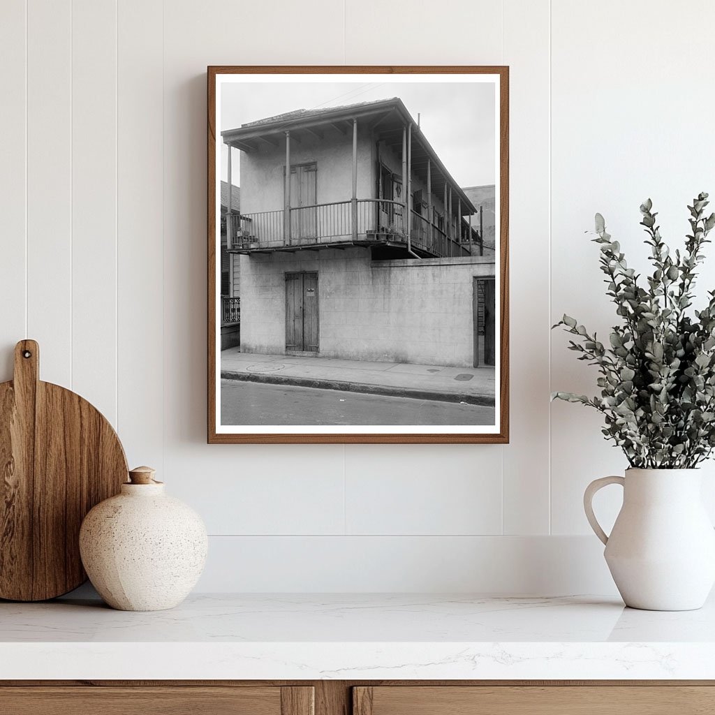 Historic New Orleans Dwelling Photo, 20th Century