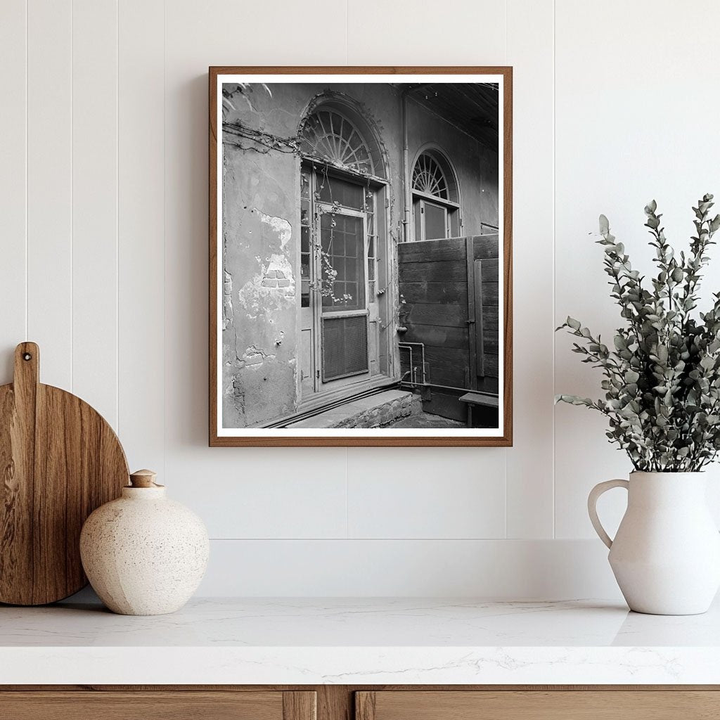 Historic New Orleans Architecture Doors, 20th Century