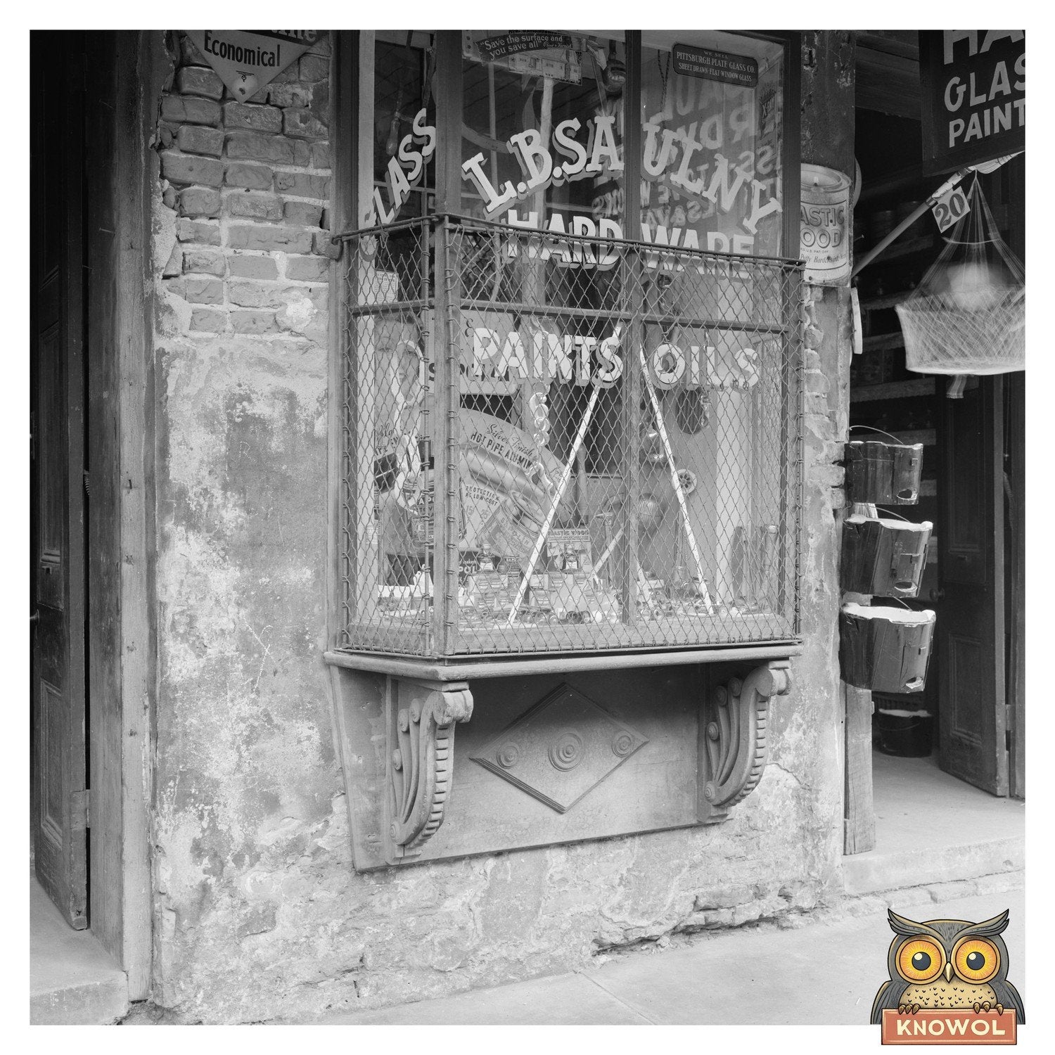 Historic Hardware Store in New Orleans, LA, Early 1900s