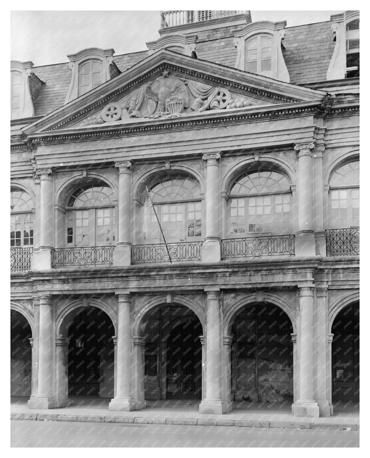 Historic 1795 Building in New Orleans, Louisiana