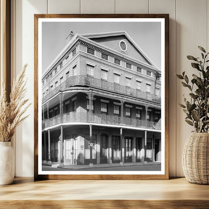 1849 Architecture in New Orleans, Louisiana - Historical Pho