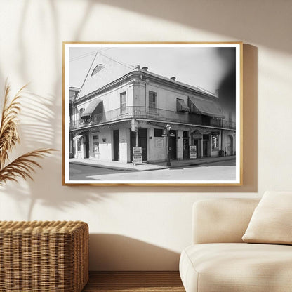 Vintage New Orleans Architecture Photo, 1900s