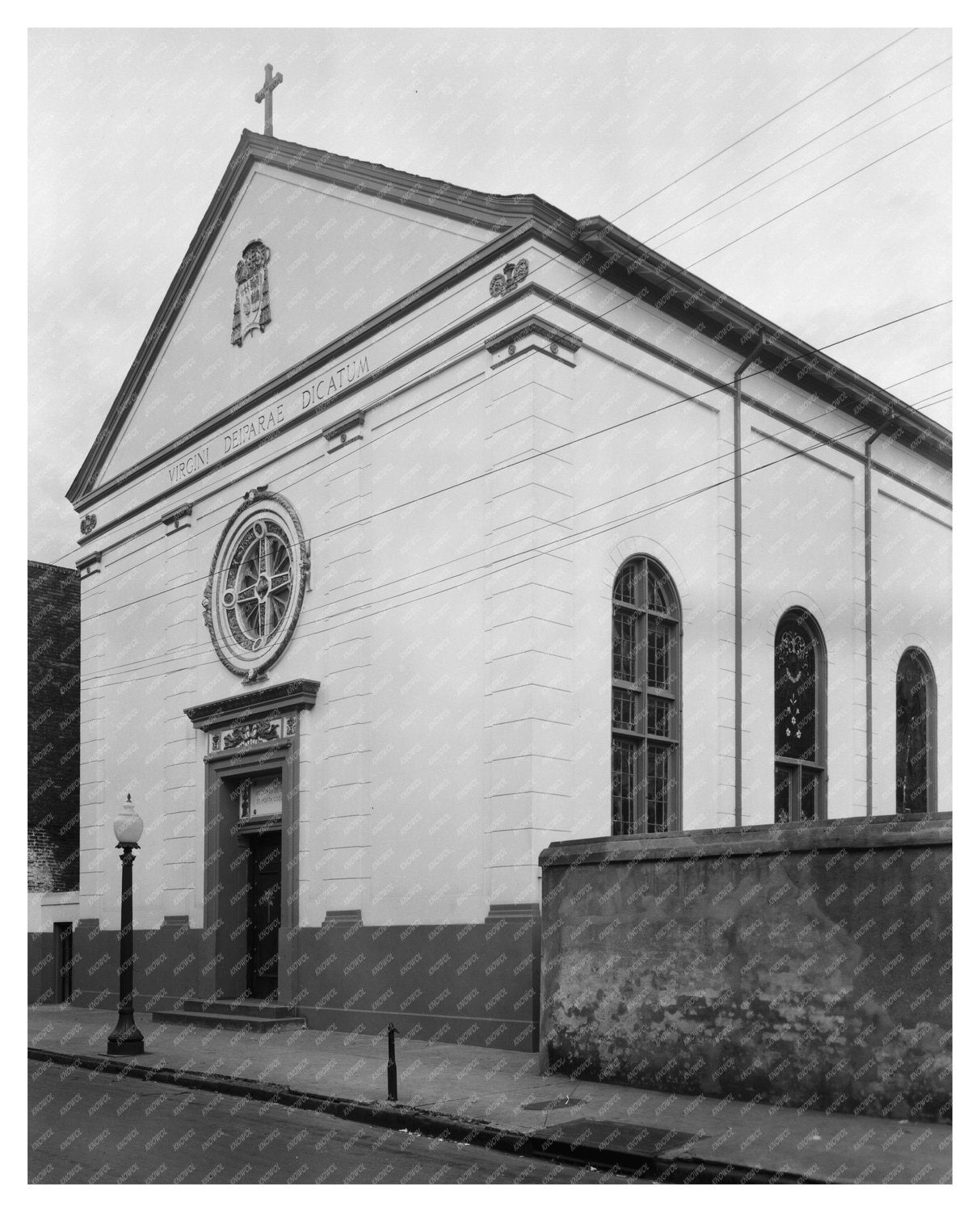 Ursuline Convent, New Orleans, LA - Historical Image 1734