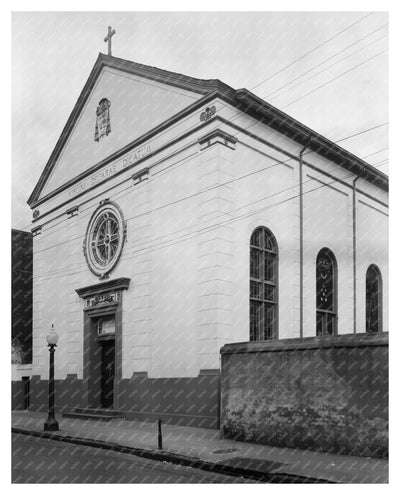 Ursuline Convent, New Orleans, LA - Historical Image 1734