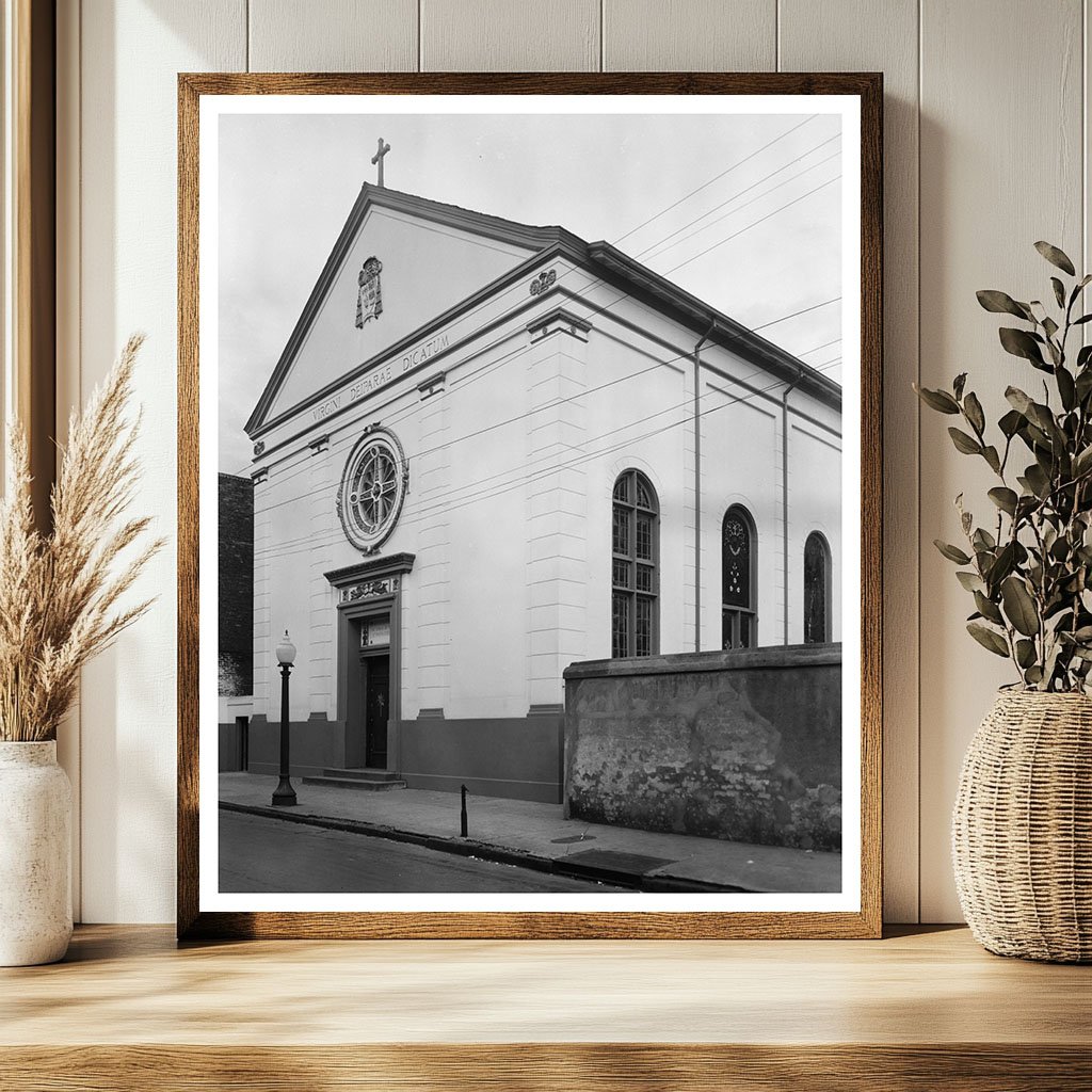 Ursuline Convent, New Orleans, LA - Historical Image 1734