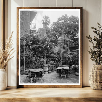 Broussards Patio, New Orleans 20th Century Historic Photo