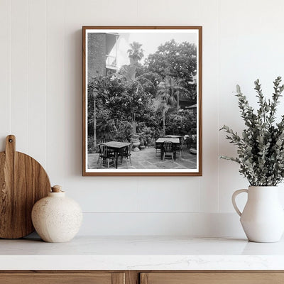 Broussards Patio, New Orleans 20th Century Historic Photo