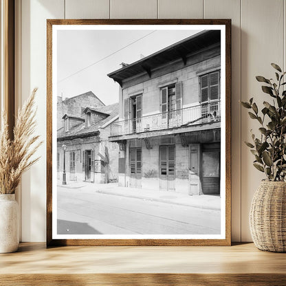 New Orleans Architecture 20th Century Vintage Photo