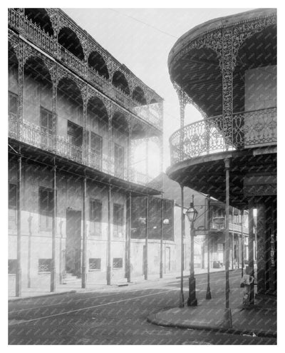 House of the Turk, New Orleans 1835: Historic Photo