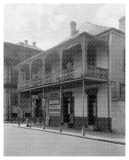 New Orleans Architecture 1900: Vintage Photo Insights