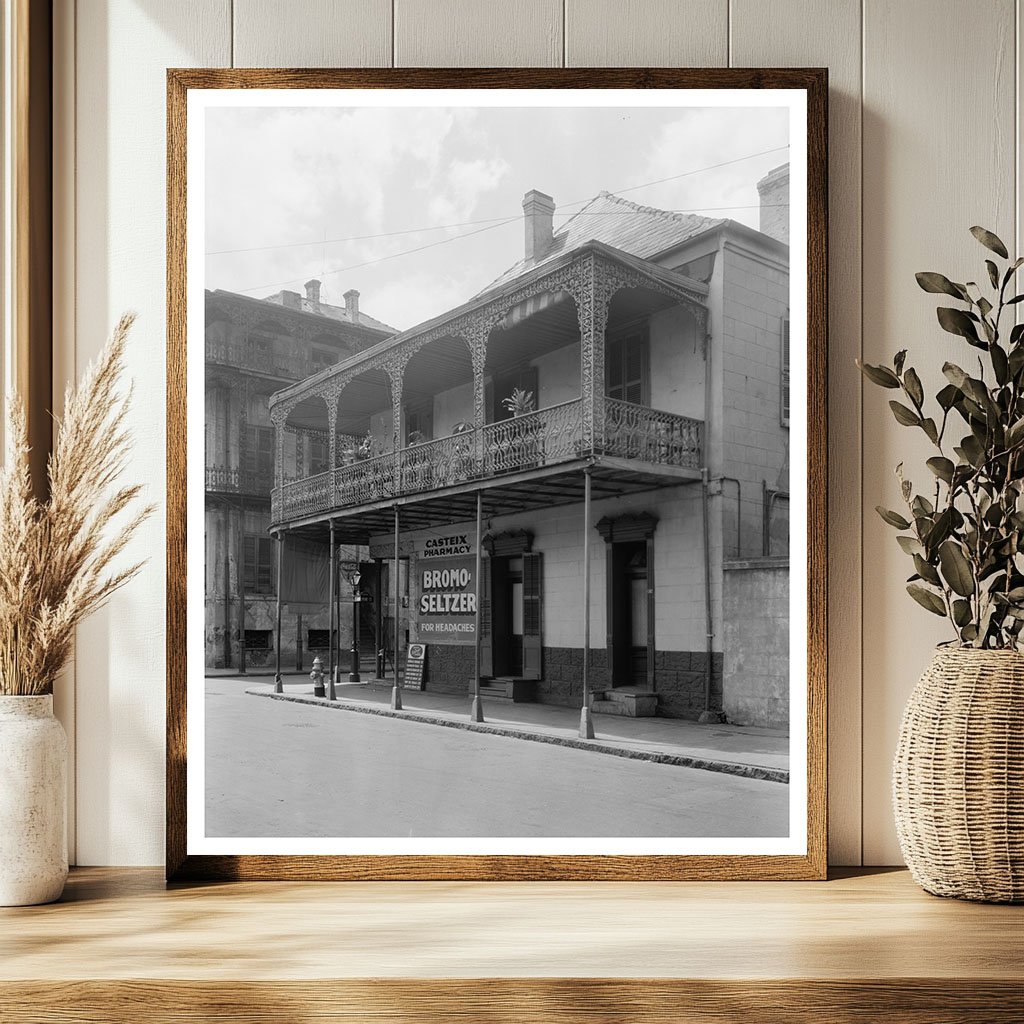 New Orleans Architecture 1900: Vintage Photo Insights