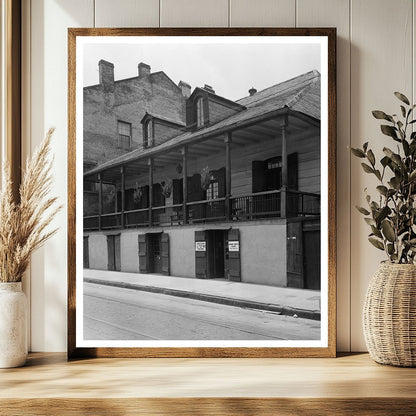 Historic 1788 Building in New Orleans, Louisiana