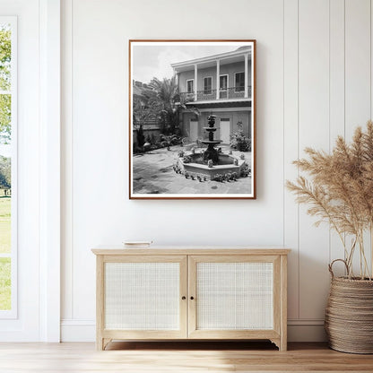 New Orleans Garden Fountain, Orleans Parish, 1856 Image