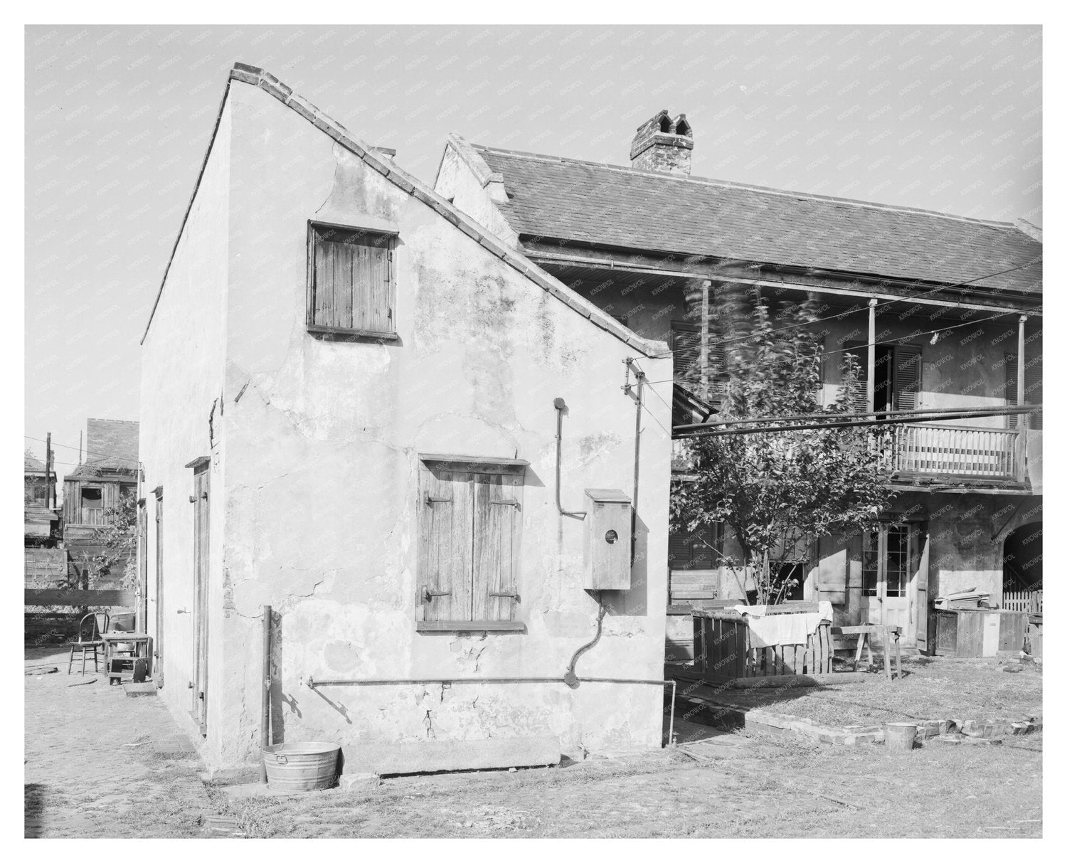 Vintage New Orleans Architecture, Louisiana 1930s-1940s