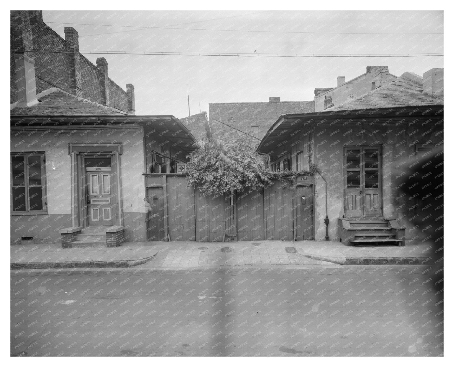 New Orleans Architectural Detail Photograph, 1953
