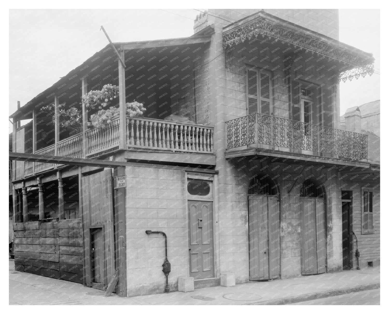 New Orleans Architectural Scene, Orleans Parish, 20th Centur