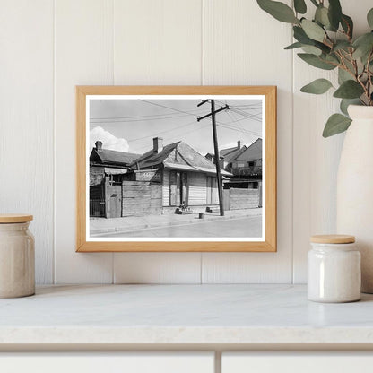 Vintage New Orleans Cabin Photo, Louisiana, 1900s