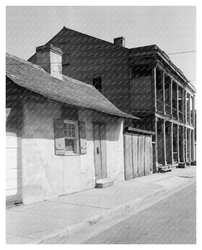 Vintage New Orleans Architecture Photo, Orleans Parish, 1900