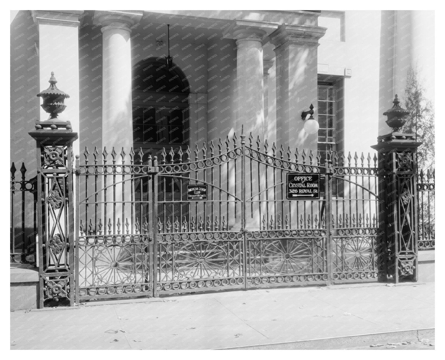 Vintage Bank Office Photo, New Orleans LA, 20th Century