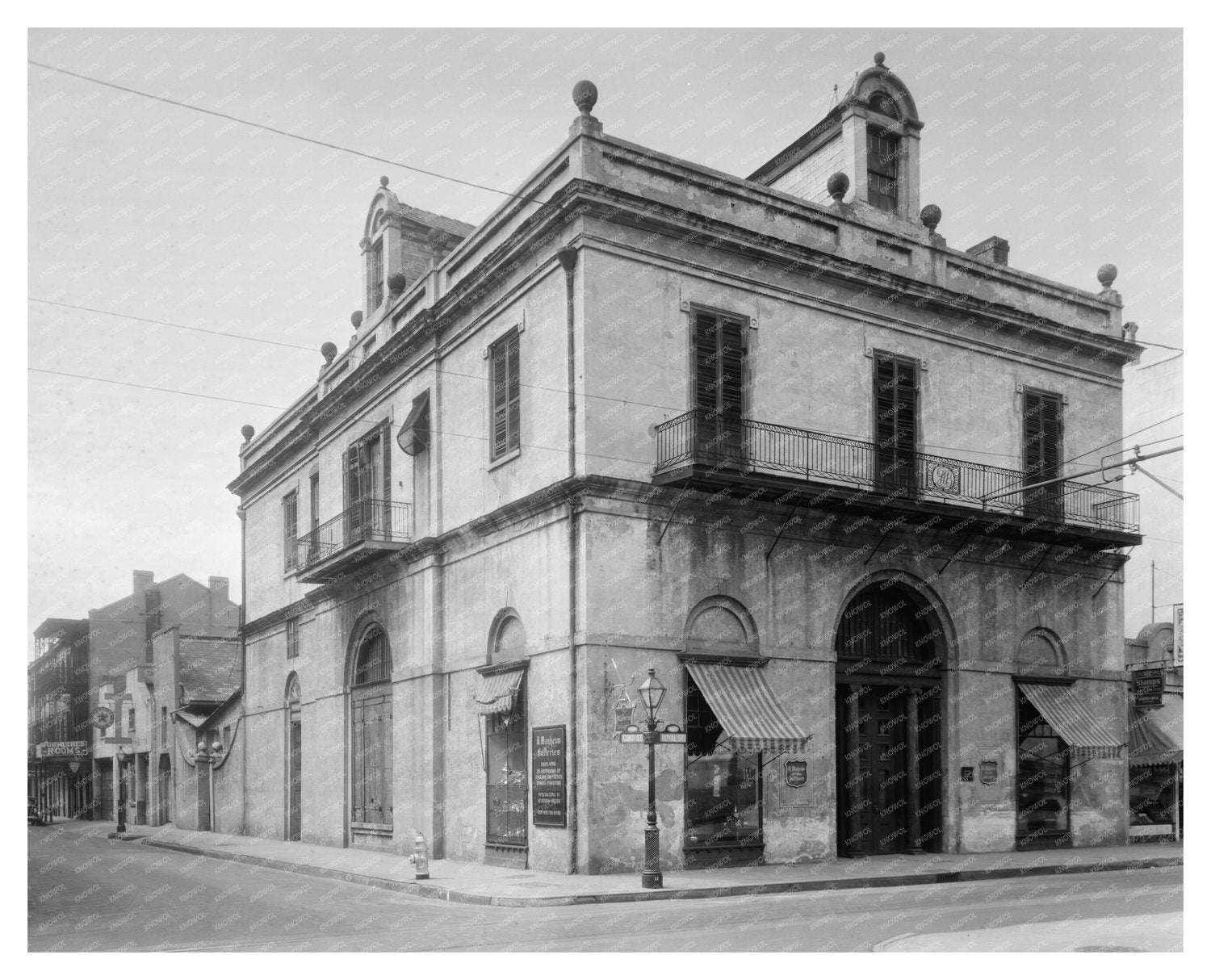 New Orleans Street Scene, Orleans Parish 1920s