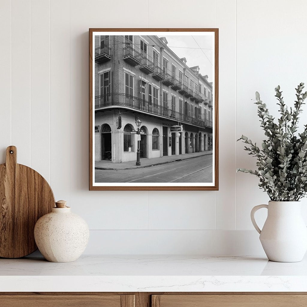 Historic New Orleans Architecture 1900s Vintage Photo