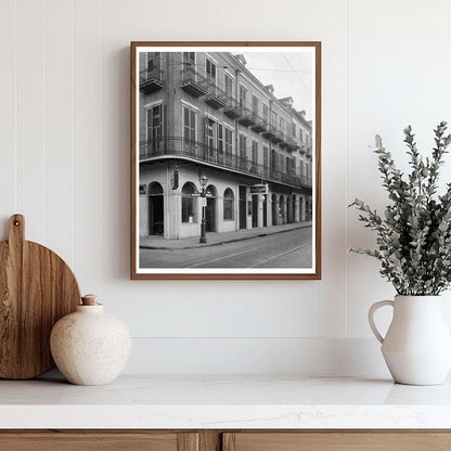 Historic New Orleans Architecture 1900s Vintage Photo