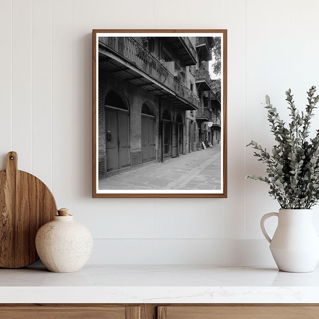 Pirates Alley Architecture, New Orleans, LA 1930s