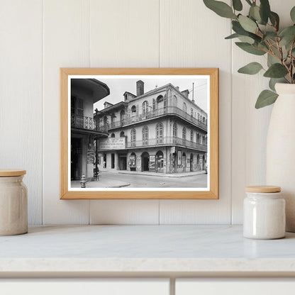 Vintage New Orleans Business District Photo, Early 1900s