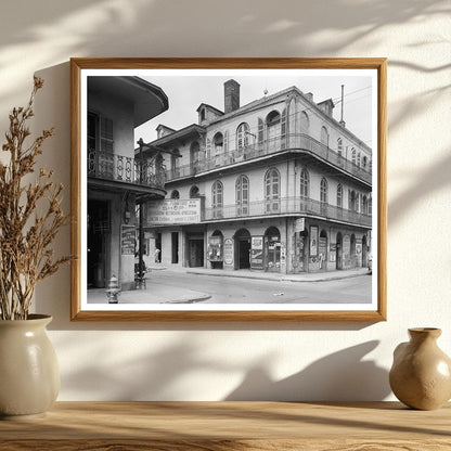 Vintage New Orleans Business District Photo, Early 1900s