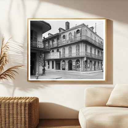 Vintage New Orleans Business District Photo, Early 1900s