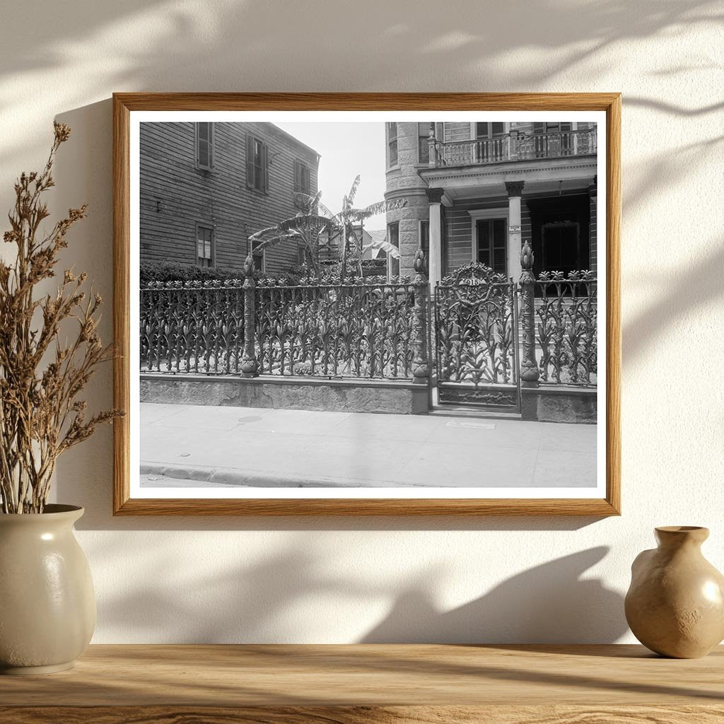 1850 Iron Fence in New Orleans, Louisiana History