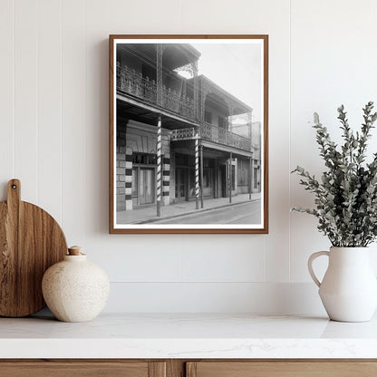 New Orleans Barbershop Scene, Early 20th Century