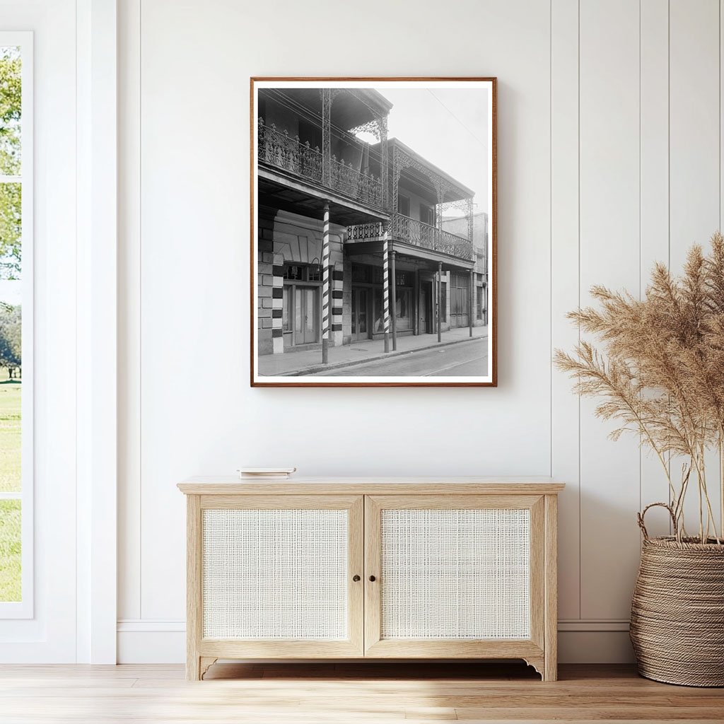 New Orleans Barbershop Scene, Early 20th Century