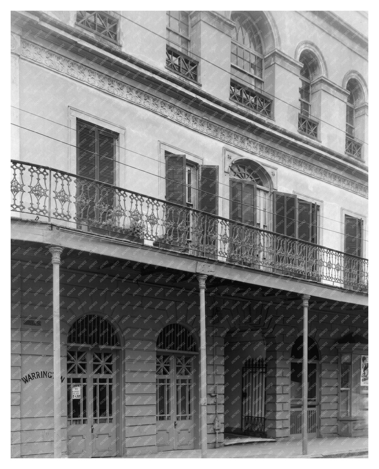 Warrington House, New Orleans, LA - Historic Photo 1900s