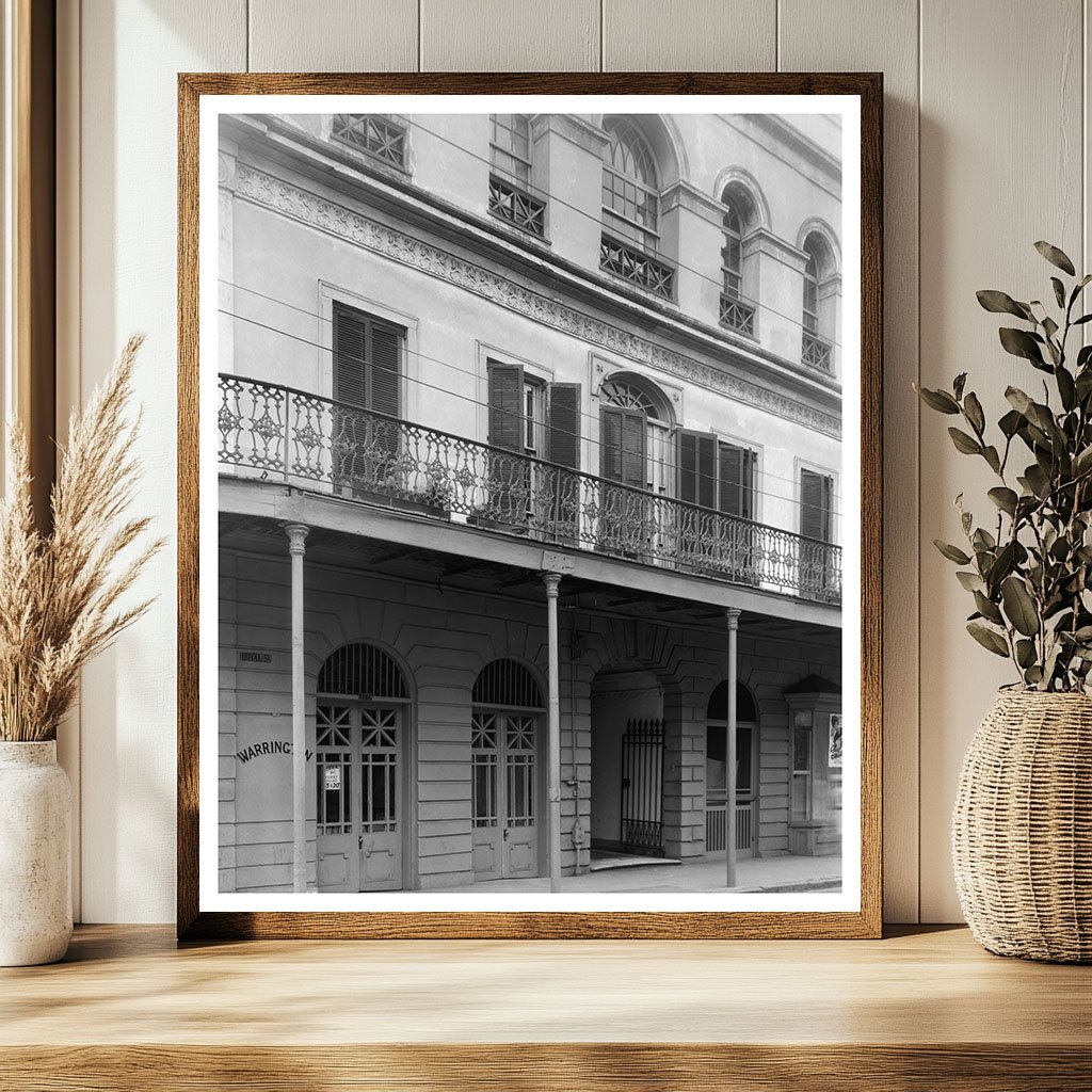 Warrington House, New Orleans, LA - Historic Photo 1900s